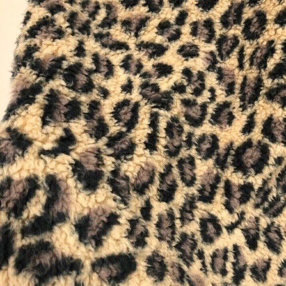 CALVIN KLEIN Vest Animal Prints Leopard Teddy Bear XS - Picture 6 of 7